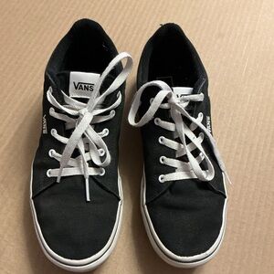 Vans Classic Black and White Sneakers